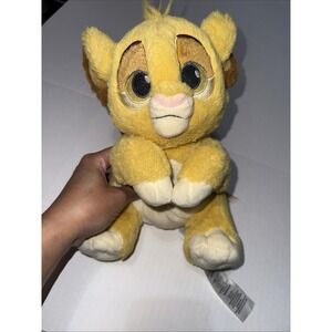 Disney Store Baby Simba Super Soft Plush, The Lion King - Medium 10"